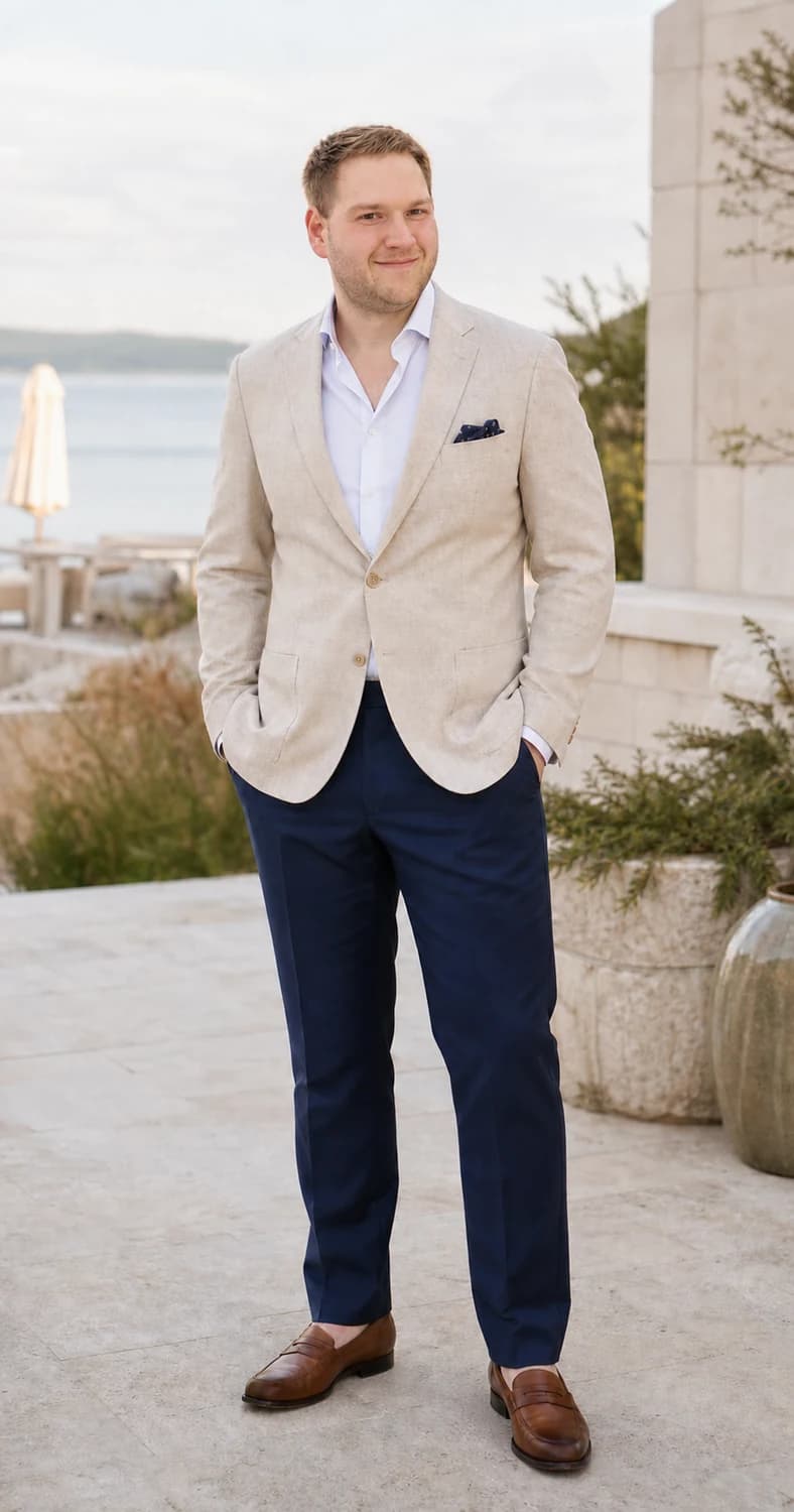 Jannic als Inspiration für einen eleganten Casual-Fine-Dining-Look